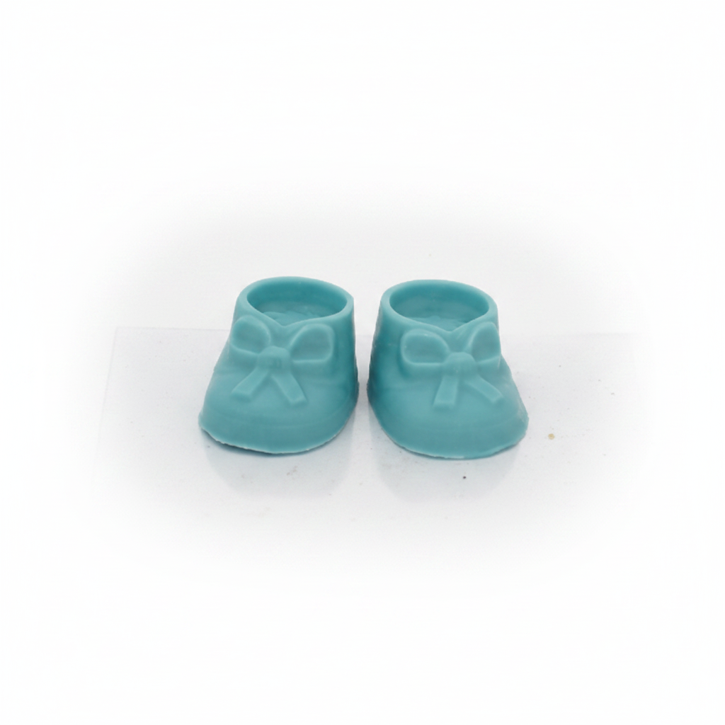 blue shoes