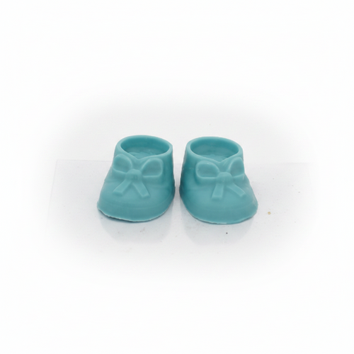 blue shoes